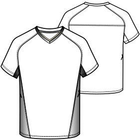Fashion sewing patterns for Football T-shirt 3000